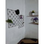 Hijang Kawung / Hiasan Dinding Pajang Motif Bunga Kawung