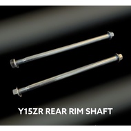 Y15 Y15ZR REAR WHEEL SHAFT STANDARD