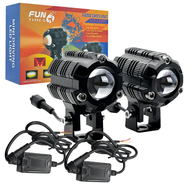 Mini Driving Light V6 High and Low Beam White and Yellow Single And Dual Lights Korean Led Chip