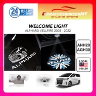 Toyota alphard vellfire ghost shadow light welcome light side step logo anh20 front door step agh30 