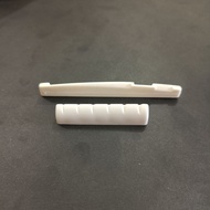 Acoustic Guitar Saddle Nut Abs Plastic Material White Black Guitar Bridge Saddle