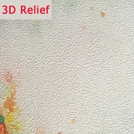 Custom Photo Wallpaper Modern Hand Painted Leaves Abstract Art Mu
