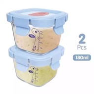 BABY SAFE FOOD CONTAINER FOOD STORAGE PACK OF 3 FC002 60ML / FC003 150ML / FC005 120ML / FC04A 240ML
