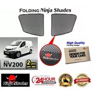 Nissan NV200 Magnetic Ninja Shades Sunshade (2pcs)