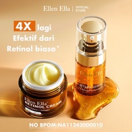 [BPOM] ELLEN ELLA ANTI AGING SET 4X RETINOL SERUM WAJAH 35ML + RETINOL