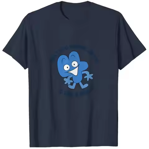BFDI Four Catchphrase Unisex T-shirt Full Sizes S-5XL Multicolor