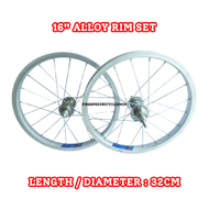BICYCLE 12" - 26"  ALLOY RIM SET BICYCLE / BICYCLE ALLOY WHEEL / WHEEL SET (OYAWA)