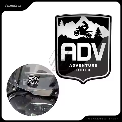 3D Motorcycle Decal Adventure Rider Sticker Case for BMW R1200GS R1250GS F850GS ADV Honda X-ADV Afri