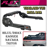 THAILAND TWI ROLL BAR HILUX REVO ROGUE DMAX Ranger Navara Triton T6 T7 T8 T9 D40 NP300 SPORT FLEX PE