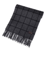 Patterned 100% Italian Cashmere Scarf for Men – Ultra-Soft Men’s Winter Scarves, 66-Inches x 12-Inch