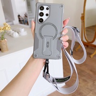 shock proof Case for Samsung S25 Ultra S24 Ultra A55 A54 A35 A16 A06 A54 A25 Case with long hanging 