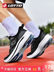 รองเท้าวิ่ง Lotto สำหรับผู้ชาย 2025 ฤดูใบไม้ผลิและฤดูใบไม้ร่วง รองเท้าวิ่งแบบใหม่ระบายอากาศได้ดี น้ำ