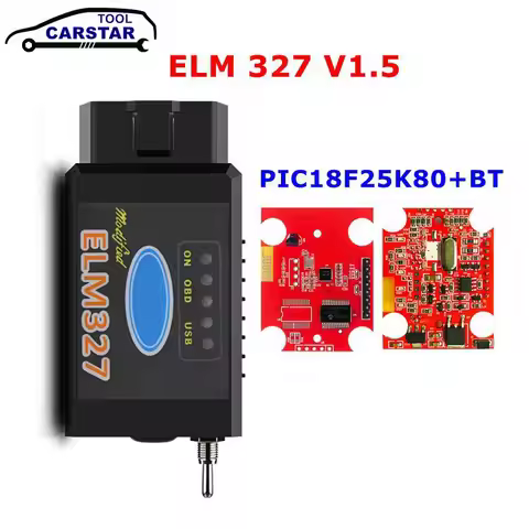 ELM327 USB PIC18F25K80 Chip with Bluetooth&WIFI for Ford HS CAN/MS CAN switch Forscan ELM 327 OBD2 C
