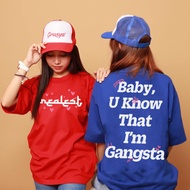 Grasya Worldwide Clothing Text Design T-Shirt "baby u know that i m gangsta"  tshrit for kids Unisex