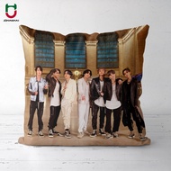 「FAZOZO Home Textile Store」 ปลอกหมอนอิง Kpop ปลอกหมอนนุ่มที่คลุม10A DIY ขนาดสี่เหลี่ยม45x45CM ขนาด40