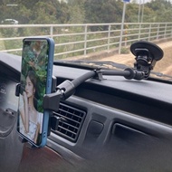 Car Mount Holder Accessories 17mm Ball Head Extended 21cm to 52 Long Pole Suction Type Universal Ada