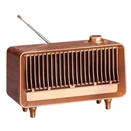 Wireless Bluetooth Speaker Retro Portable Stereo Sound Box Small Vintage Rechargeable Design