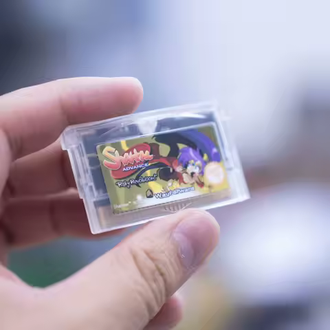 Shantae Advance：Risky Revolution GBA Game Card 1M Fram Support one archive