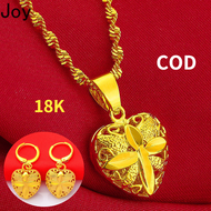 จัดส่งที่ไทย ของแท้100% สร้อยคอ จี้สร้อยคอ สร้อยคอมินิมอล gold jewelry จี้สร้อยคอ ทองคำแท้ ทอง18k แท