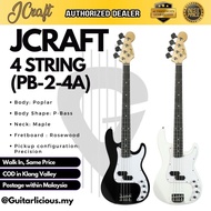 JCraft 4 String Precision Bass Guitar with Active Pick Up (PB-2-4A / PB24A )