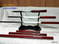 ☆上權名家刀品☆ 9505紅 盲人刀 座頭式 盲劍客 整組出售送擺飾刀架 碳鋼刃 刀劍 贈禮 擺飾收藏 氣勢澟然 免運費