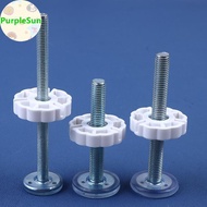 PurpleSun 1Set White M8 M10 Baby Gate Spare Kit Pressure Fit Spindles Screw Bolts For Safety Gates G