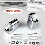 【Bestselling Product】 Toilet Lid Hinges Soft Close Fixing Connector Flush Toilet Cover Slowly Lowering Gemel Closestool Replacements Hardware Parts