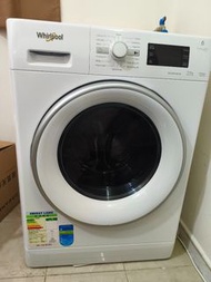 Whirlpool 惠而普 Fresh Care 蒸氣抗菌前置式洗衣乾衣機- WFCR75230