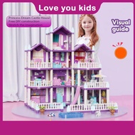 Doll House Dream House For Girls Diy Doll House Girl Castle Accessories house doll for princess