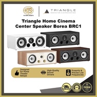 Triangle Borea BRC01 (BRC1) Center Channel Speaker (1pc) - Black / White / Walnut / Light Oak