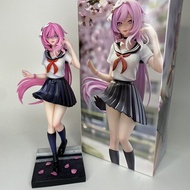 Honkai Impact 3 Elysia Figure School Uniform AI Xiaoai Action Figure Desktop Decoration Boxed Model 