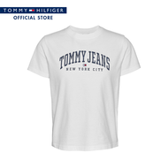 Tommy Hilfiger เสื้อยืด ผู้หญิง รุ่น DW0DW19826 YBR - สีขาว