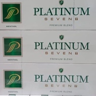 PLATINUM SEVEN KING SIZE MENTHOL ROKOK IMPORT ORIGINAL