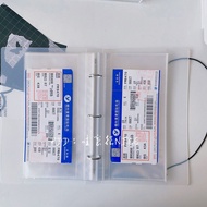 Air Ticket Ticket Concert Ticket Storage Book Loose Leaf 3 Inch 5 Inch Album Lite Ticket Movie Album