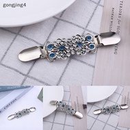 gongjing4 Women Cardigan Sweater Blouse Shawl Clips Brooch Shirt Collar Duck Clip Clasps A