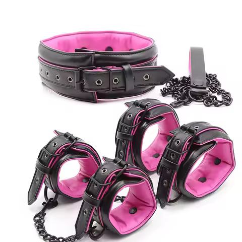 Thierry New Arrive High Quality Luxury Collar Wrist Ankle Cuffs for Slave Role-Play Adult Games,Hand