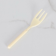 (50 Pieces) Ice Cream Spoon Plastic Fork Disposable And Disposable Spoon Disposable Fork