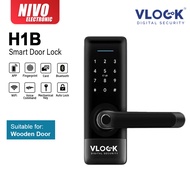 VLock H1B-TTB Smart Door Lock Fingerprints Smart Lock Suitable for Wooden Door