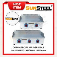 【SUNSTEEL】Commercial Gas Griddle / Dapur Masak Grill / Burger Pan / Hot Plate