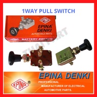 EN712000 ORIGINAL EPINA PULL SWITCH 1WAY HEAVY DUTY 300AMP FOR USE ON: UNIVERSAL VEIHICLE