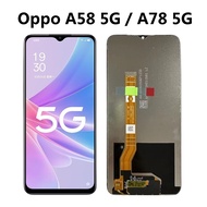 Oppo A78 5G / Oppo A58 5G LCD Display Digitizer Touch Screen Glass Repair CPH2483 CPH2495