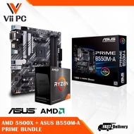 ASUS PRIME B550M-A Motherboard and AMD Ryzen 5800x Processor Bundle