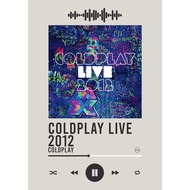 Poster Coldplay album Coldplay Live 2012 With Song Barcode, Music