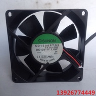 SUNON KD1208PTB3 8025 12V 1.0 W 8CM Computer Fan Chassis Fan