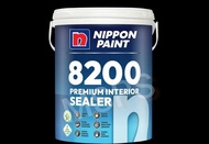 Nippon Paint 8200 Premium Interior Sealer Wall Sealer_1 Liter _ White