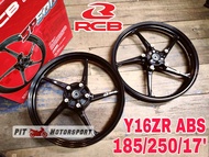 Y16ZR RCB Sport Rim SP500 Yamaha Y15ZR 185/250/17 Ysuku Y15 Racing Y16ZR ABS Accessories Motor Black