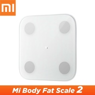 Original Xiaomi Mijia Smart Home Body Composition Scale 2 Mi Fit App Smart Mi Body Fat Scale 2 Bluetooth 5.0 Monitor LED Display