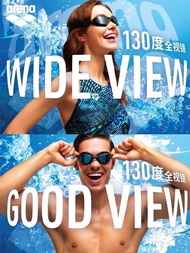 Arena แว่นว่ายน้ำ Arena กระจกกันน้ำและป้องกันการเกิดหมอกเฟรมขนาดใหญ่ความละเอียดสูงสำหรับชายและหญิงแว