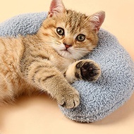 Pet Pillow U-shaped Pillow Cute Neck Protector Soft Animal Small Head Pillow Pillow Crescent B4z0