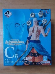 日版 金證 海賊王 one piece The Greatest Battle 邁向偉大的航道 一番賞 C賞 雷神 艾尼路 / 艾涅爾 轟雷果實 (大長闊盒99%新，未開盒)